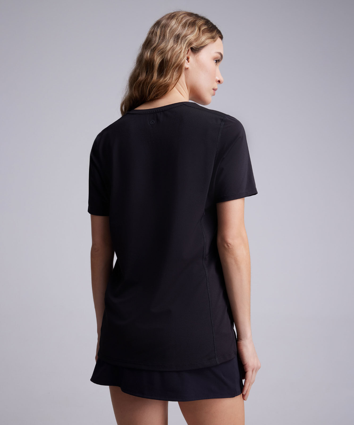 Camiseta Para Mujer Negro