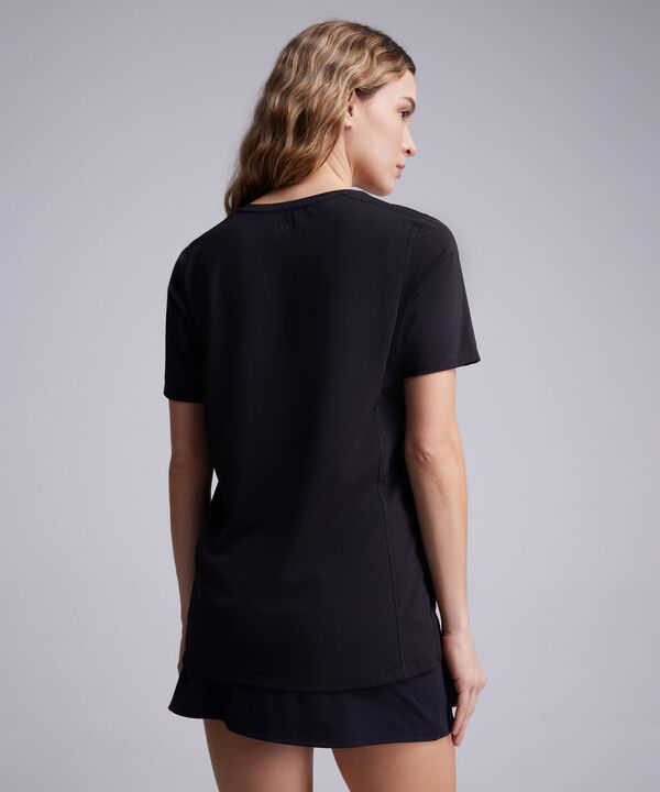 Camiseta Para Mujer Negro image number null