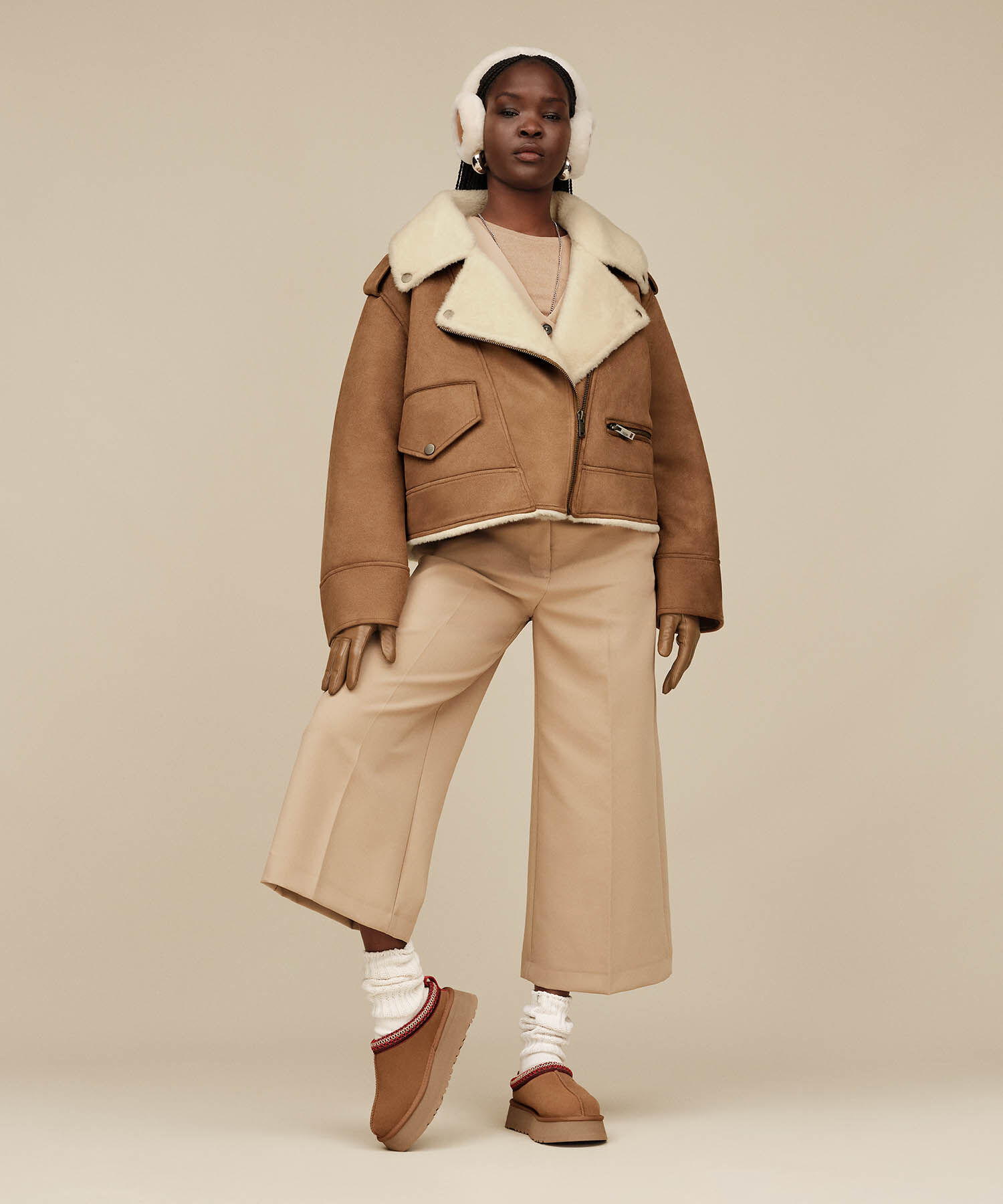 Tenis Ugg Para Mujer Cafe