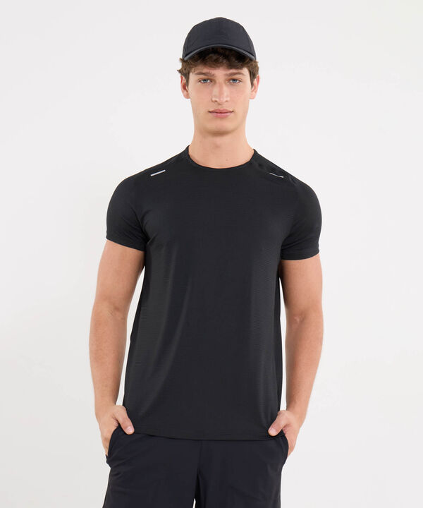Camiseta Para Hombre Negro image number null