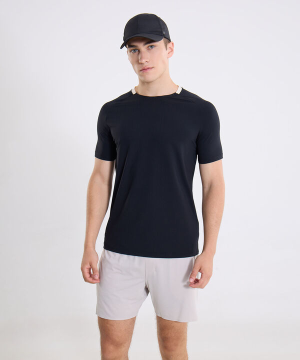 Camiseta Para Hombre Negro