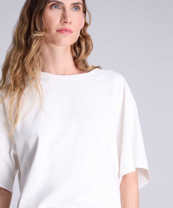 Camiseta Para Mujer Marfil