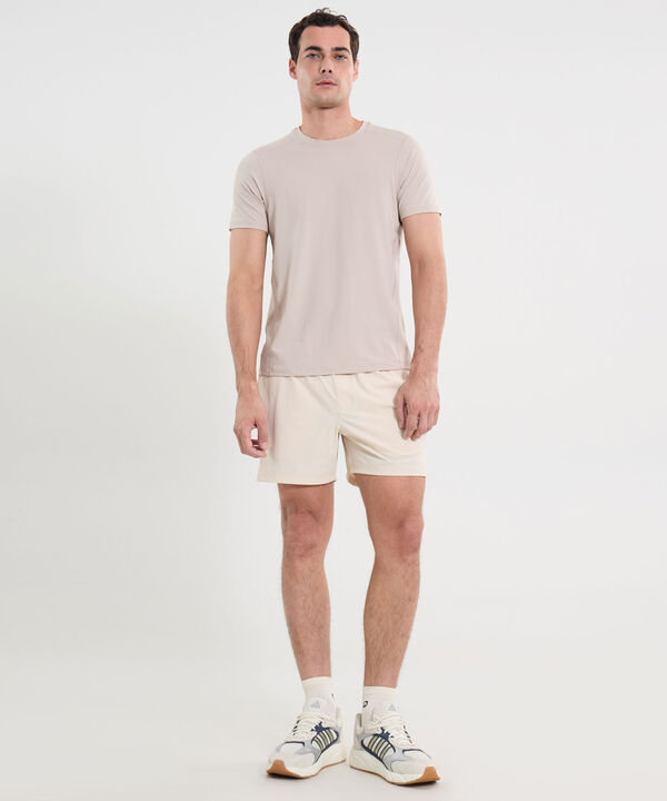 Short Para Hombre Beige