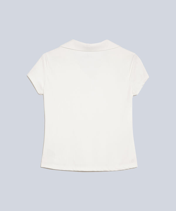 Polo Para Mujer Marfil image number null