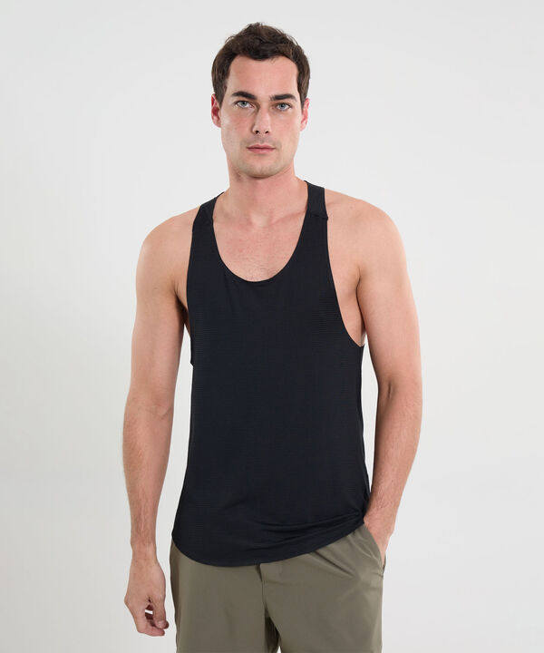 Camiseta Para Hombre Negro image number null