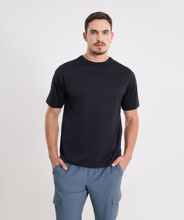 Camiseta Para Hombre Negro image number null