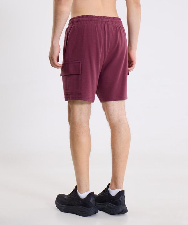 Bermuda Para Hombre Vino