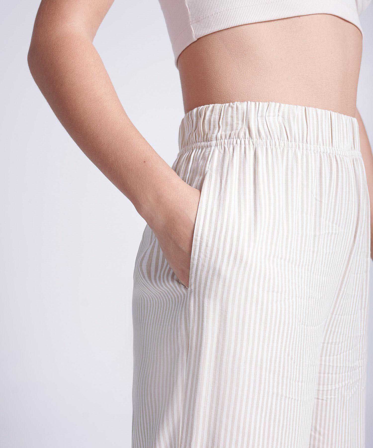 Pantalon Para Mujer Crudo