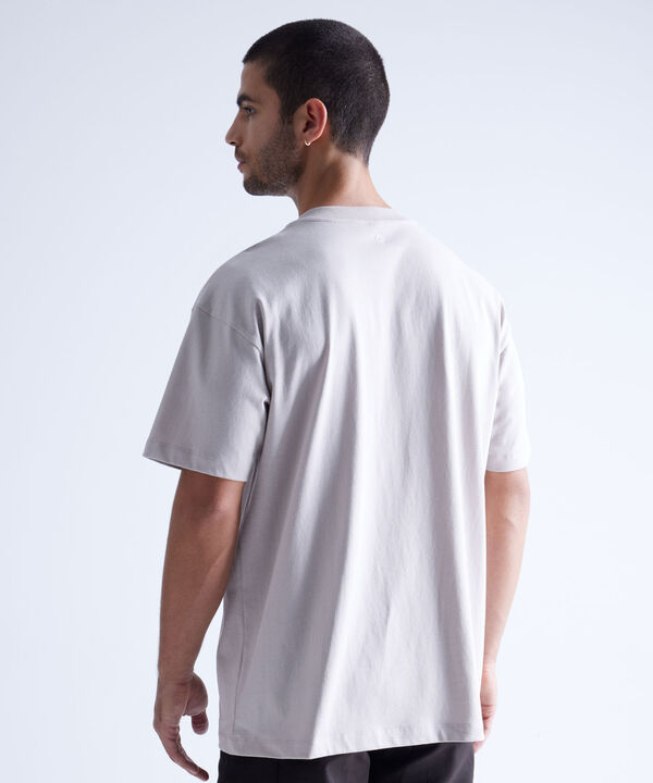 Camiseta Para Hombre Beige image number null