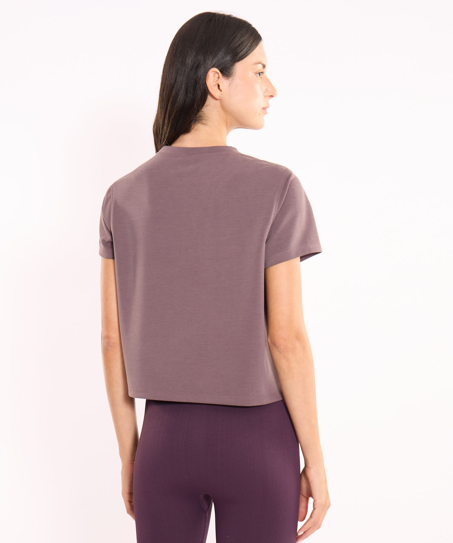 Camiseta Para Mujer Morado