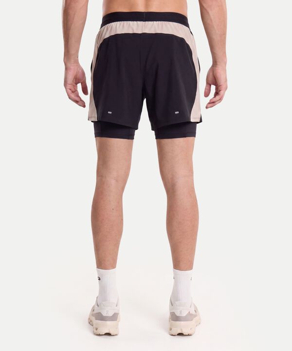 Bermuda Para Hombre Negro