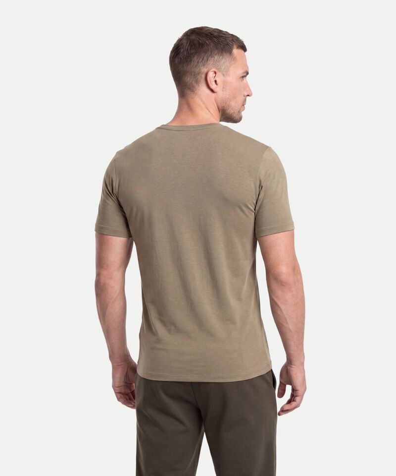 Camiseta Para Hombre VerdeOliva