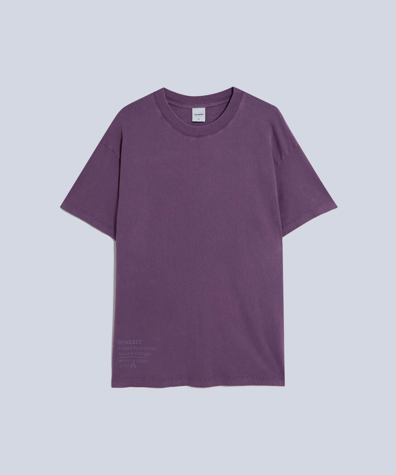 Camiseta Para Hombre Morado