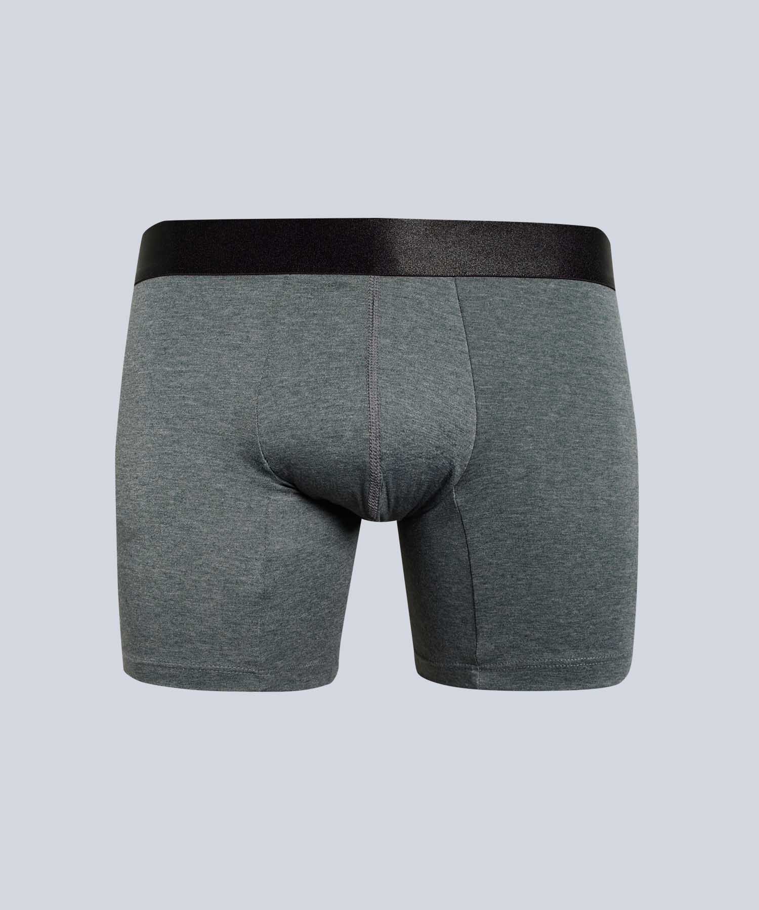 Boxer Para Hombre Gris