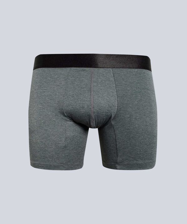 Boxer Para Hombre Gris