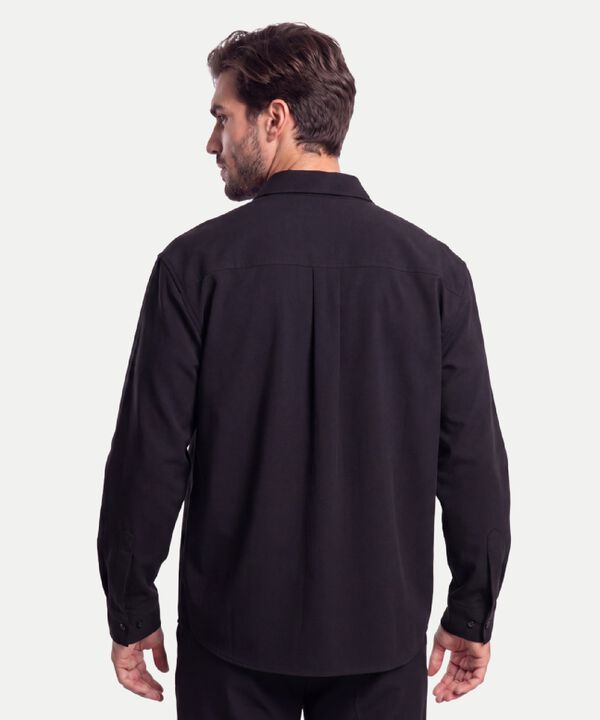 Camisa Para Hombre Negro