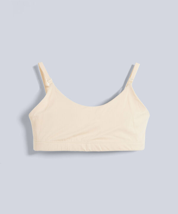 Top Para Mujer Crema image number null