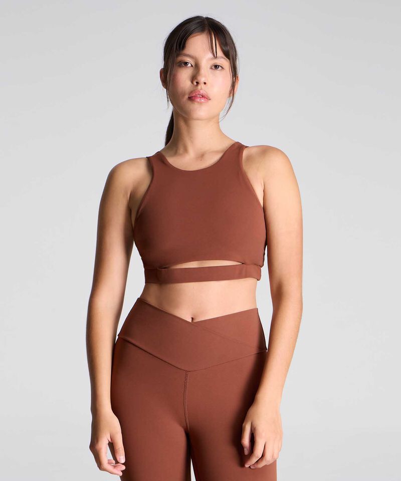 Top Para Mujer Cafe