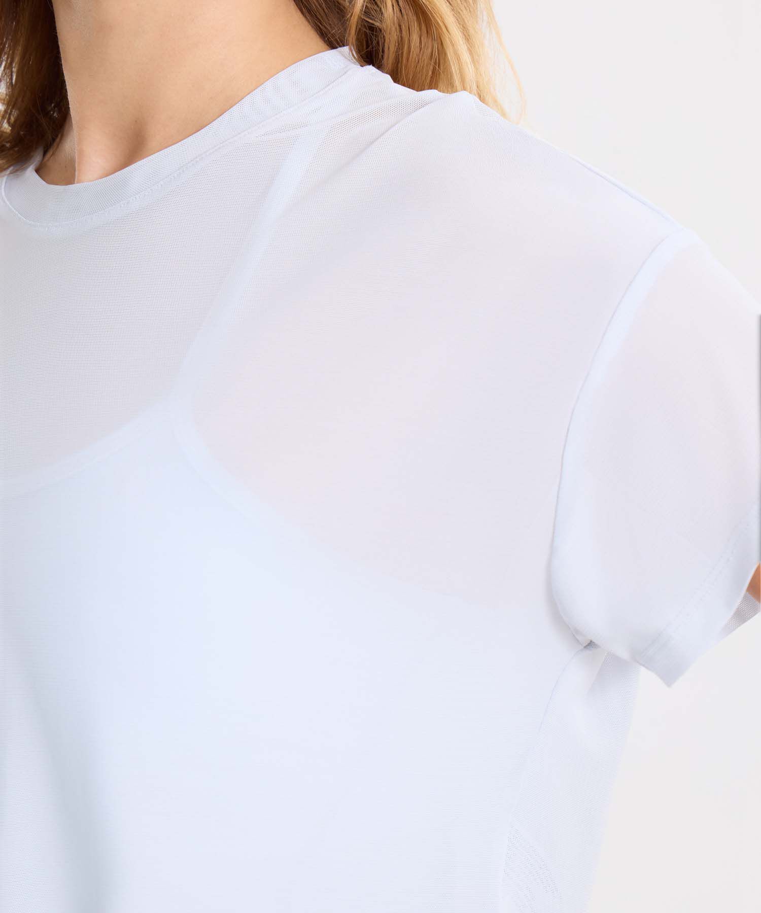 Camiseta Para Mujer AzulClaro