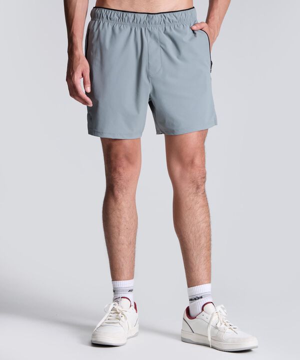 Short Para Hombre Gris image number null