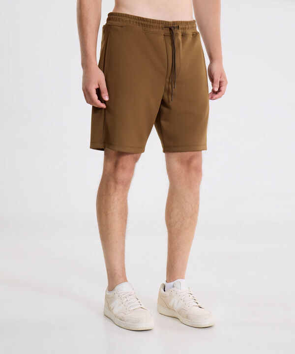 Bermuda Para Hombre Cafe image number null