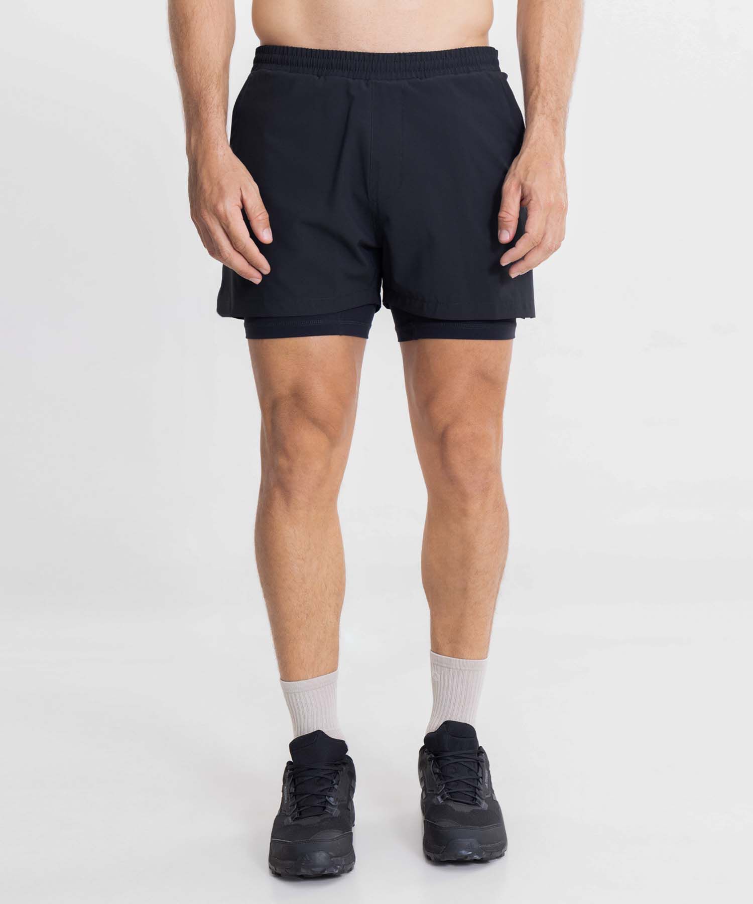 Bermuda Para Hombre Negro