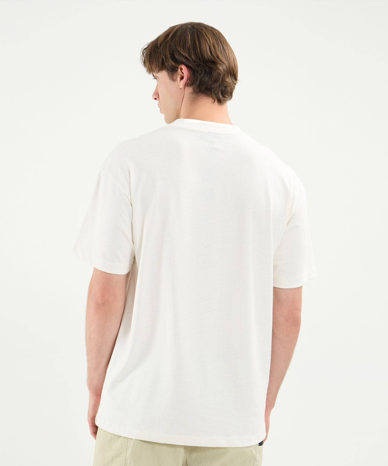 Camiseta Para Hombre Marfil