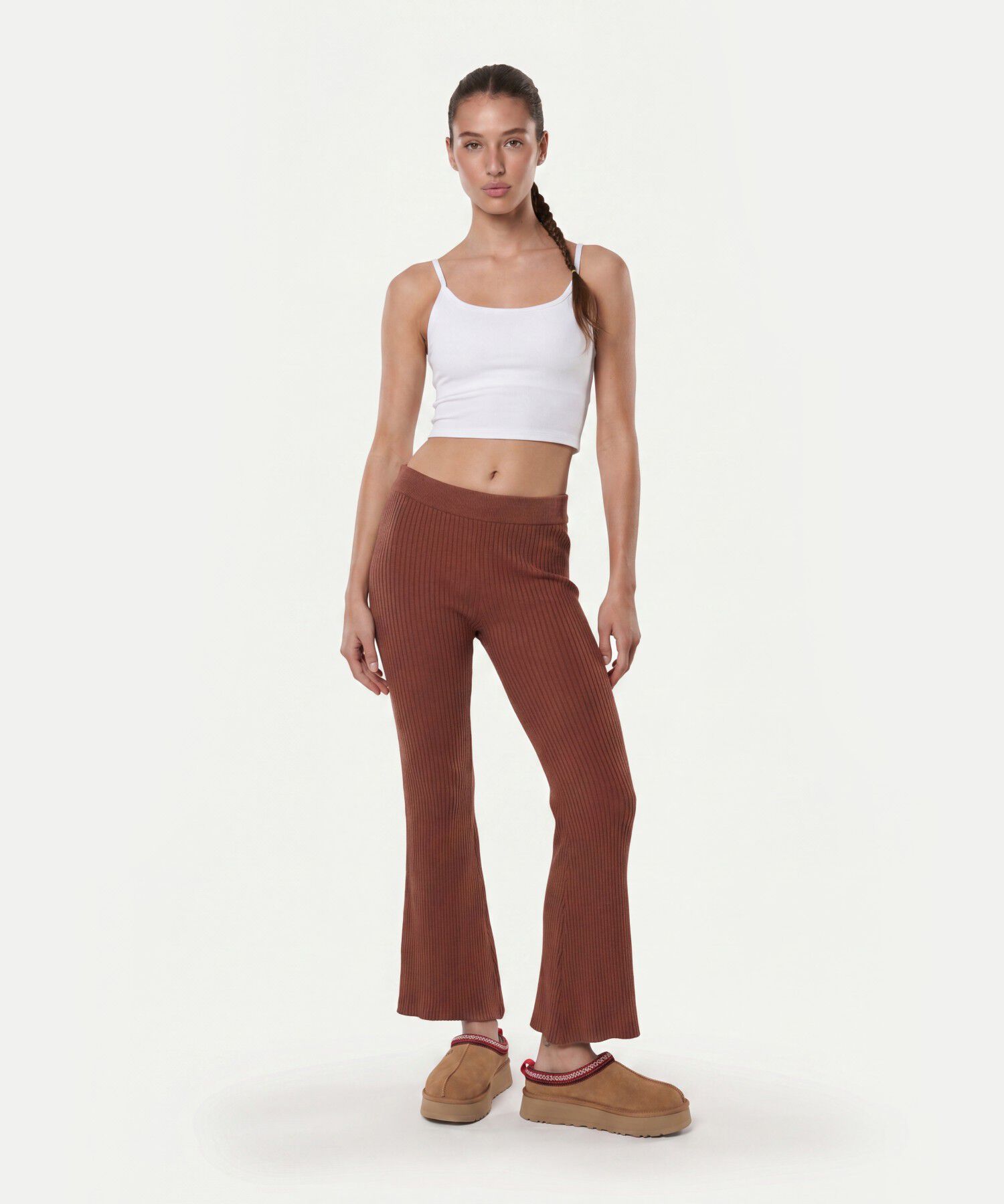 Pantalon Para Mujer Terracota