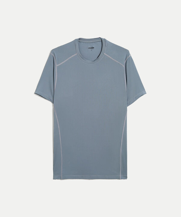 Camiseta Para Hombre Gris