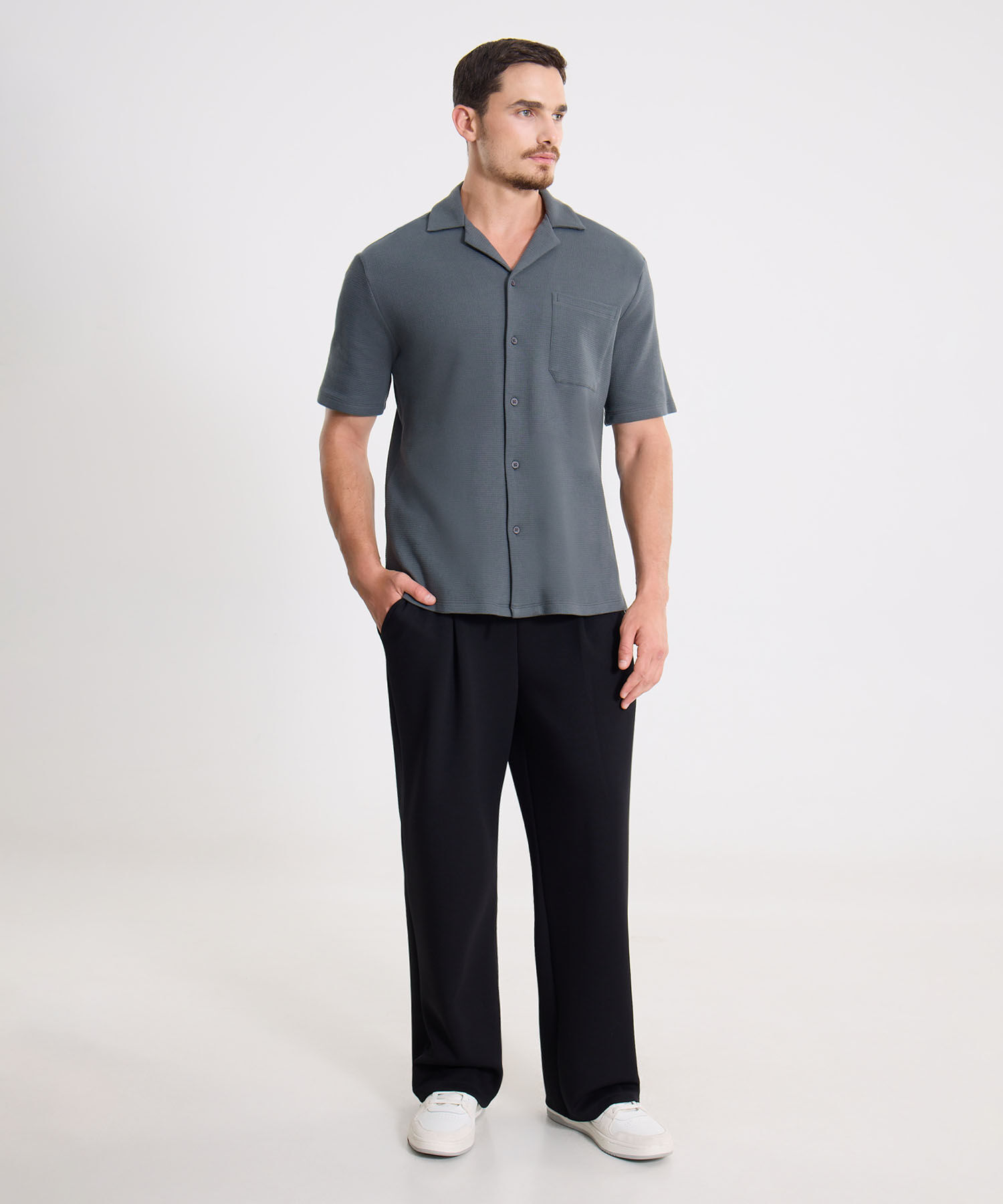 Pantalon Para Hombre Negro