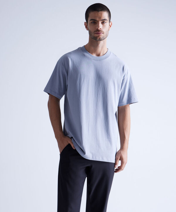 Camiseta Para Hombre Gris image number null