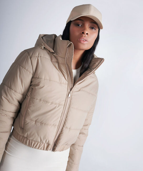 Chaqueta Para Mujer Crema image number null