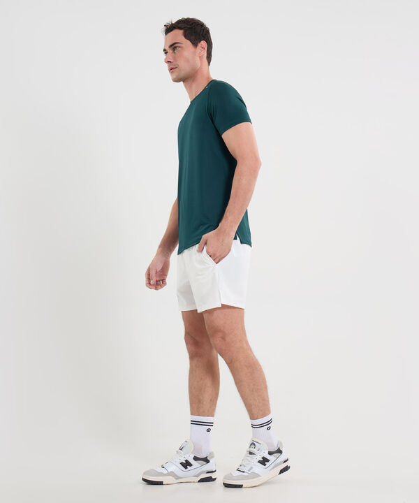 Camiseta Para Hombre VerdeOscuro image number null