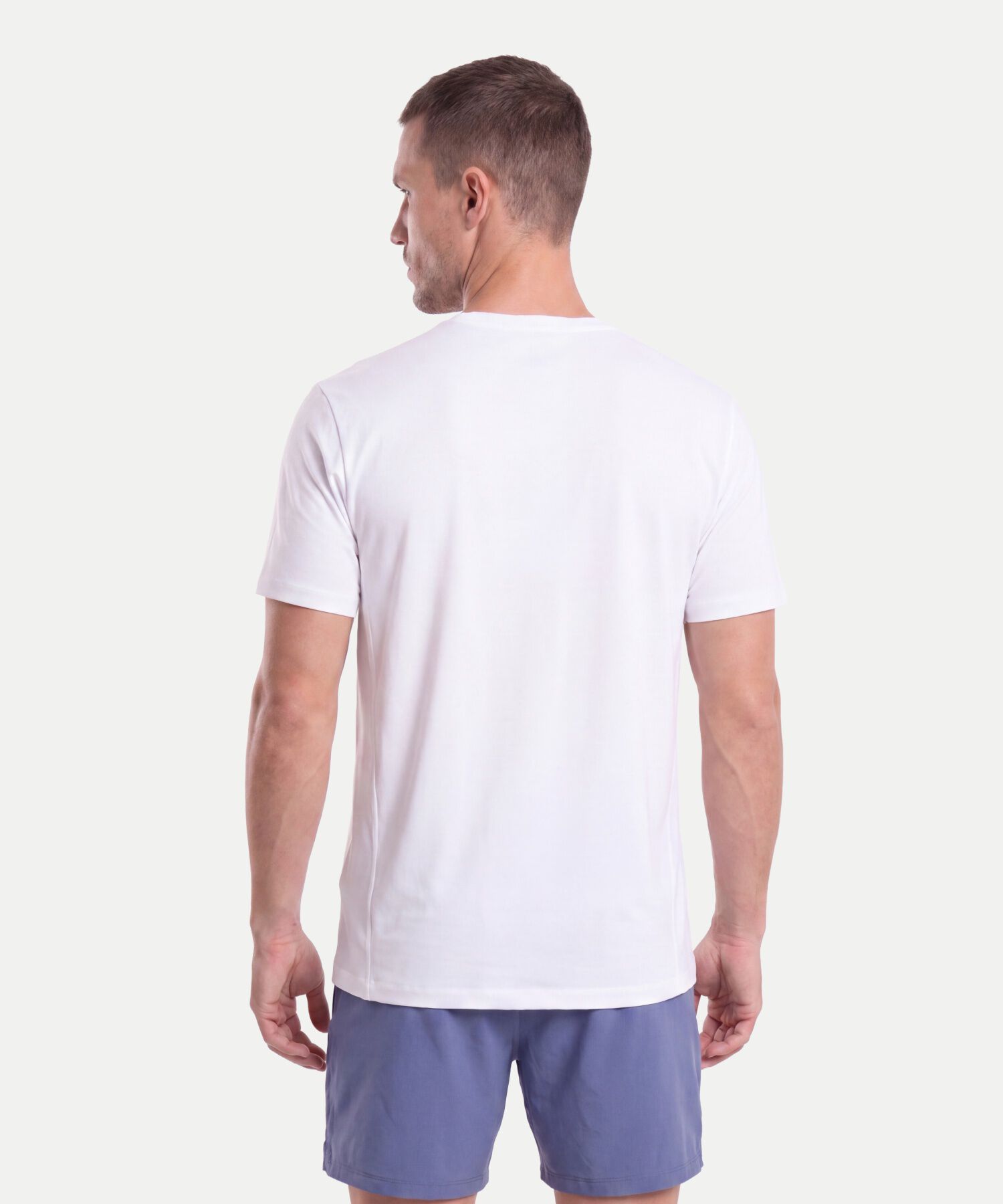 Camiseta Para Hombre Blanco