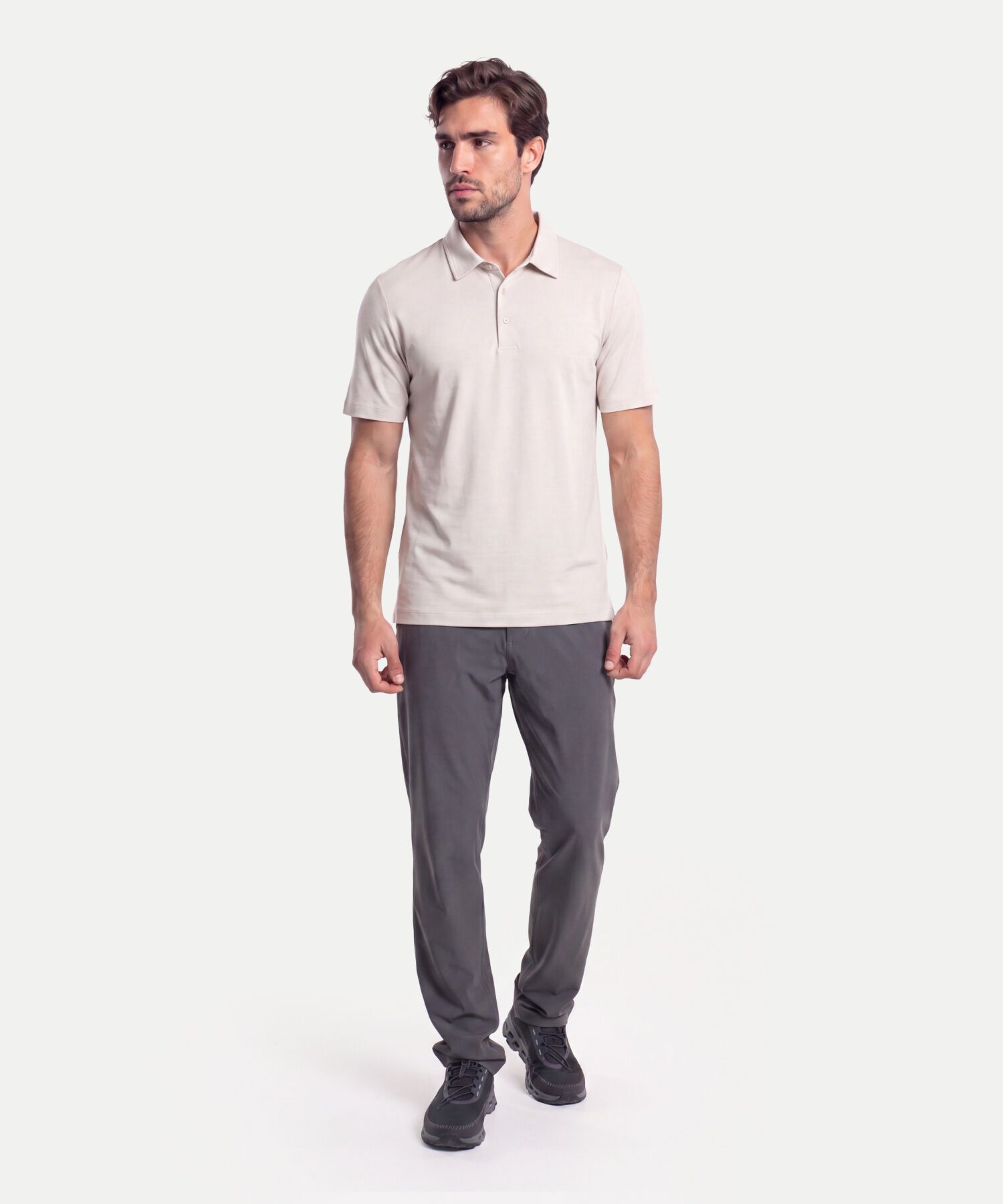 Polo Para Hombre Beige