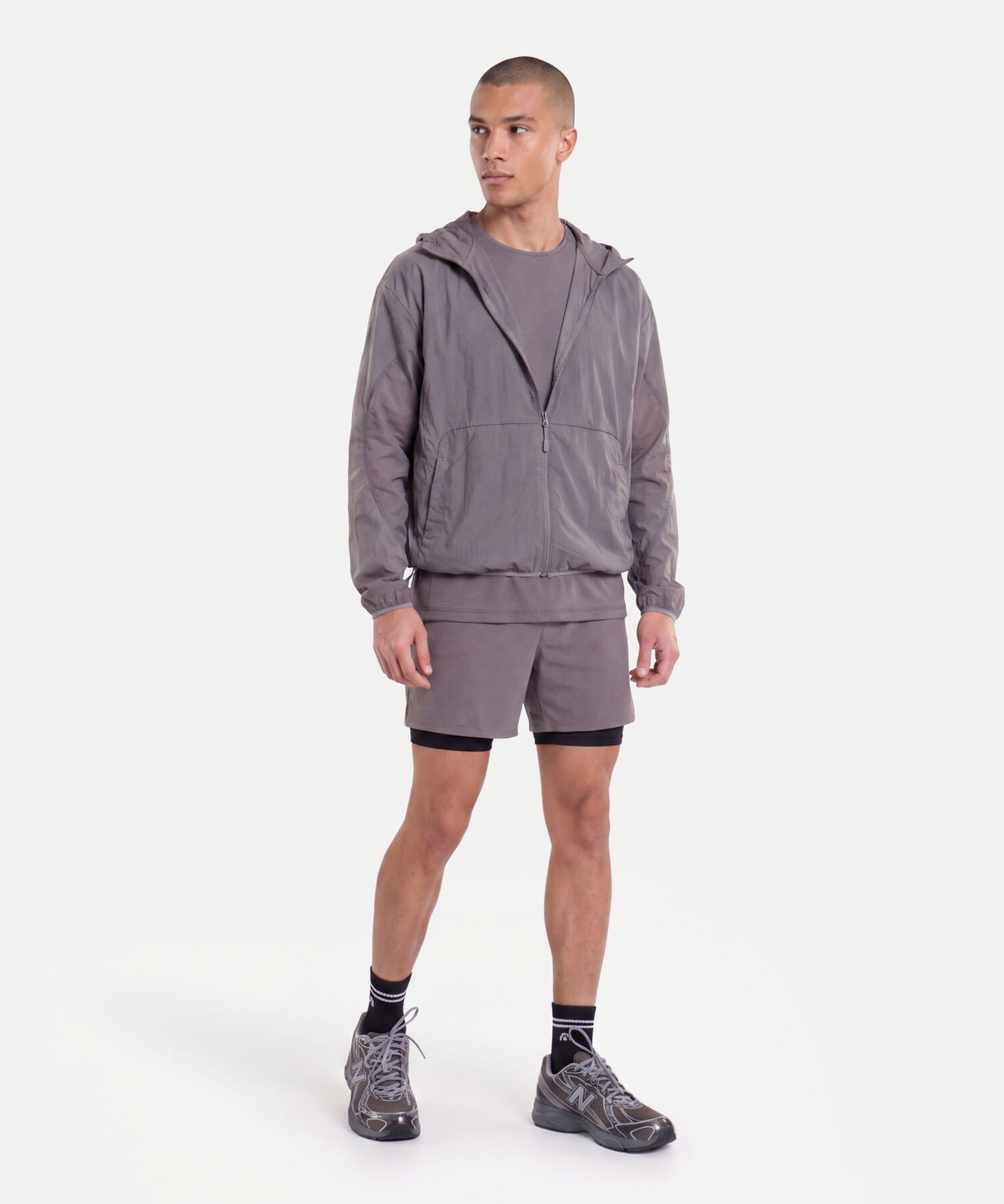 Chaqueta Para Hombre GrisOscuro