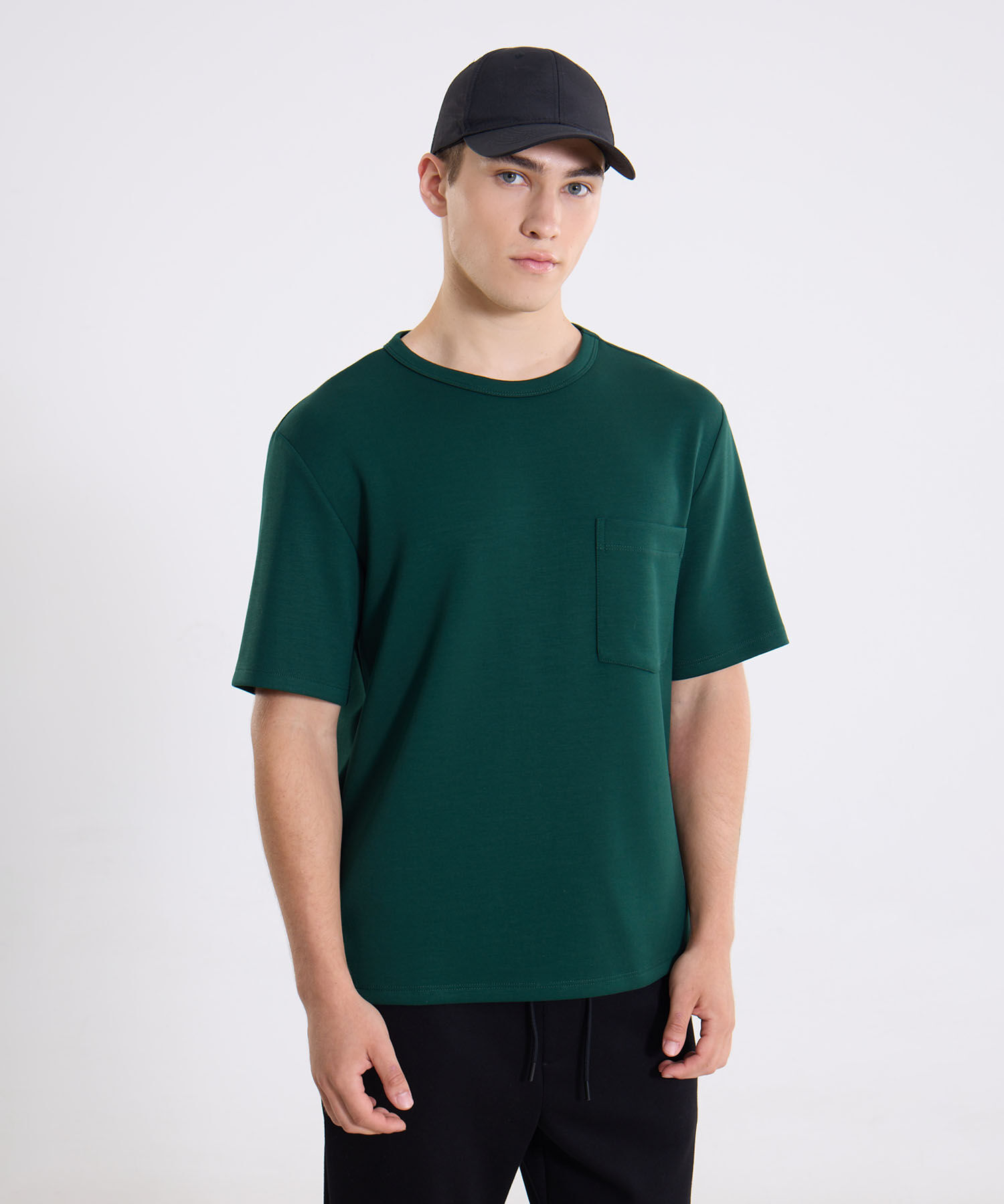 Camiseta Para Hombre Verde