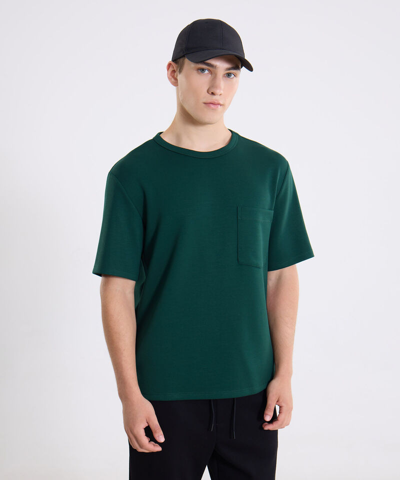 Camiseta Para Hombre Verde