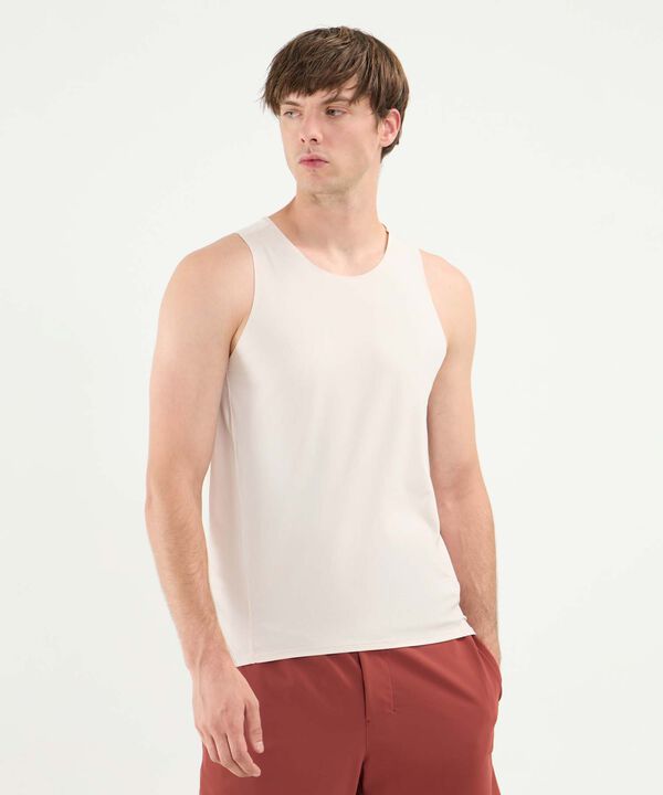 Camiseta Para Hombre Beige image number null