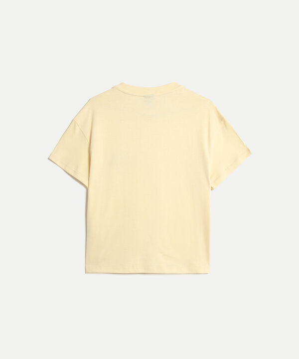 Camiseta Para Mujer Crema