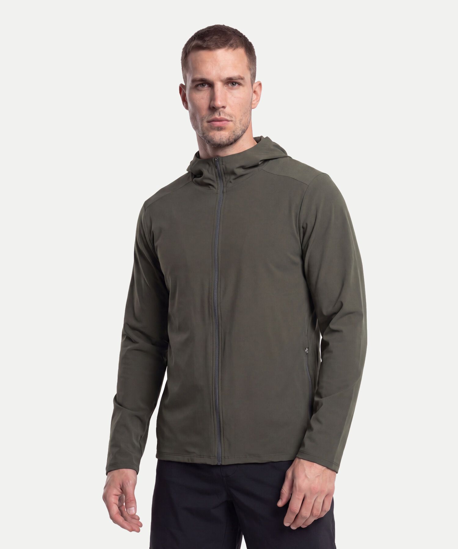 Chaqueta Para Hombre VerdeOscuro