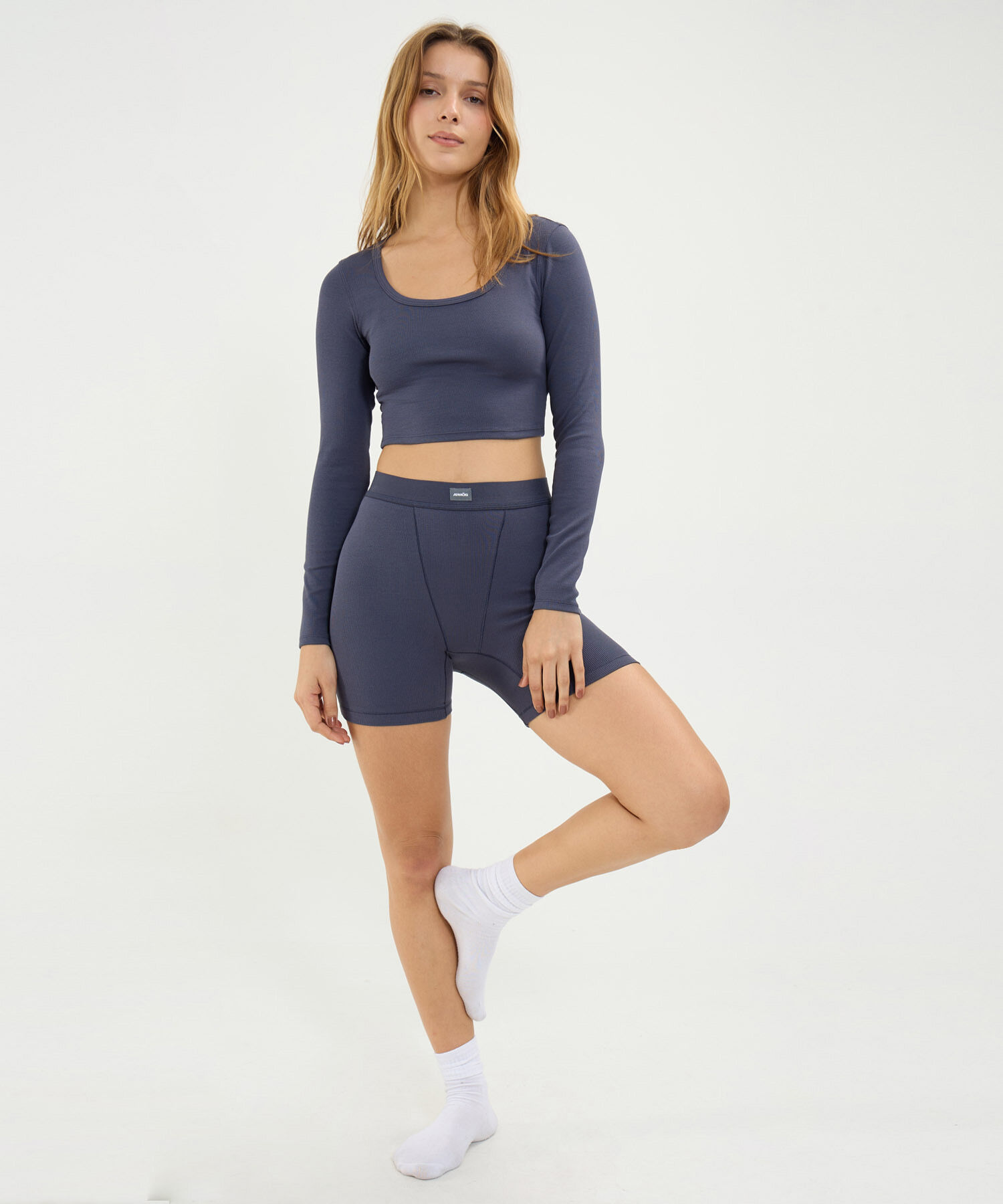 Short Para Mujer GrisOscuro