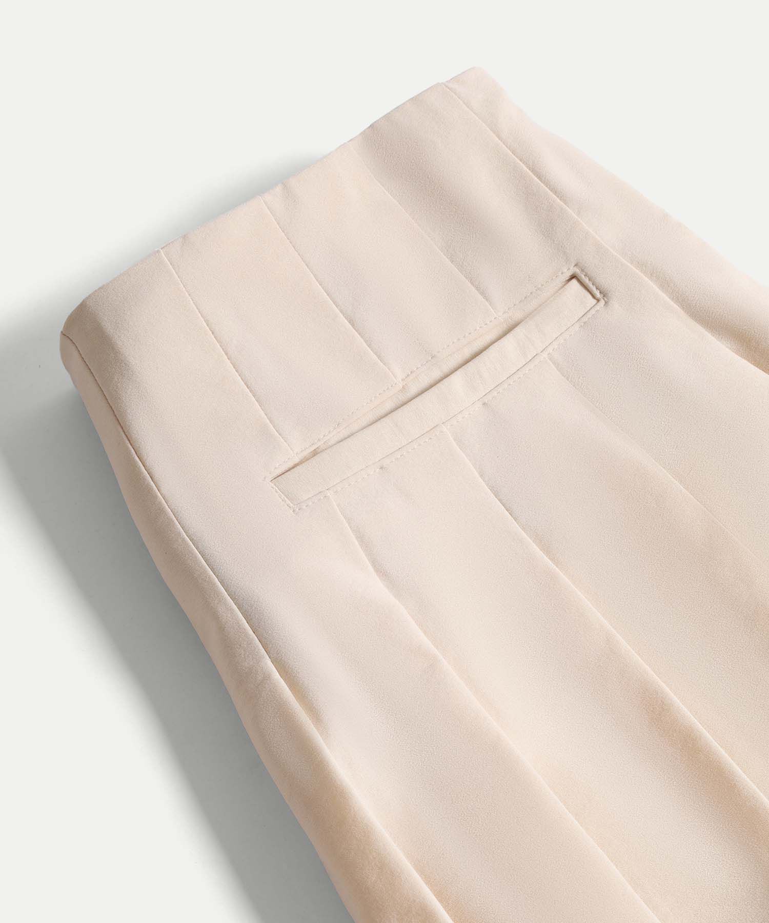 Falda Para Mujer Crema