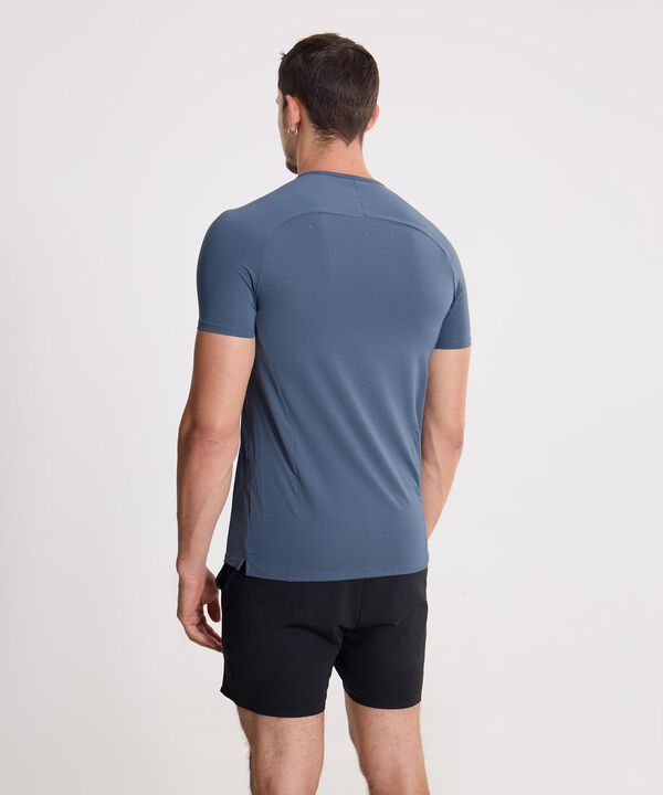 Camiseta Para Hombre GrisOscuro image number null