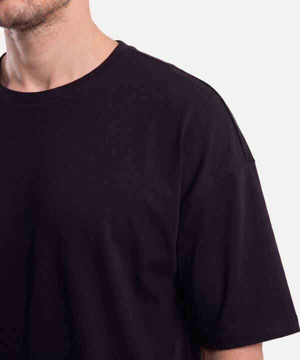 Camiseta Para Hombre Negro