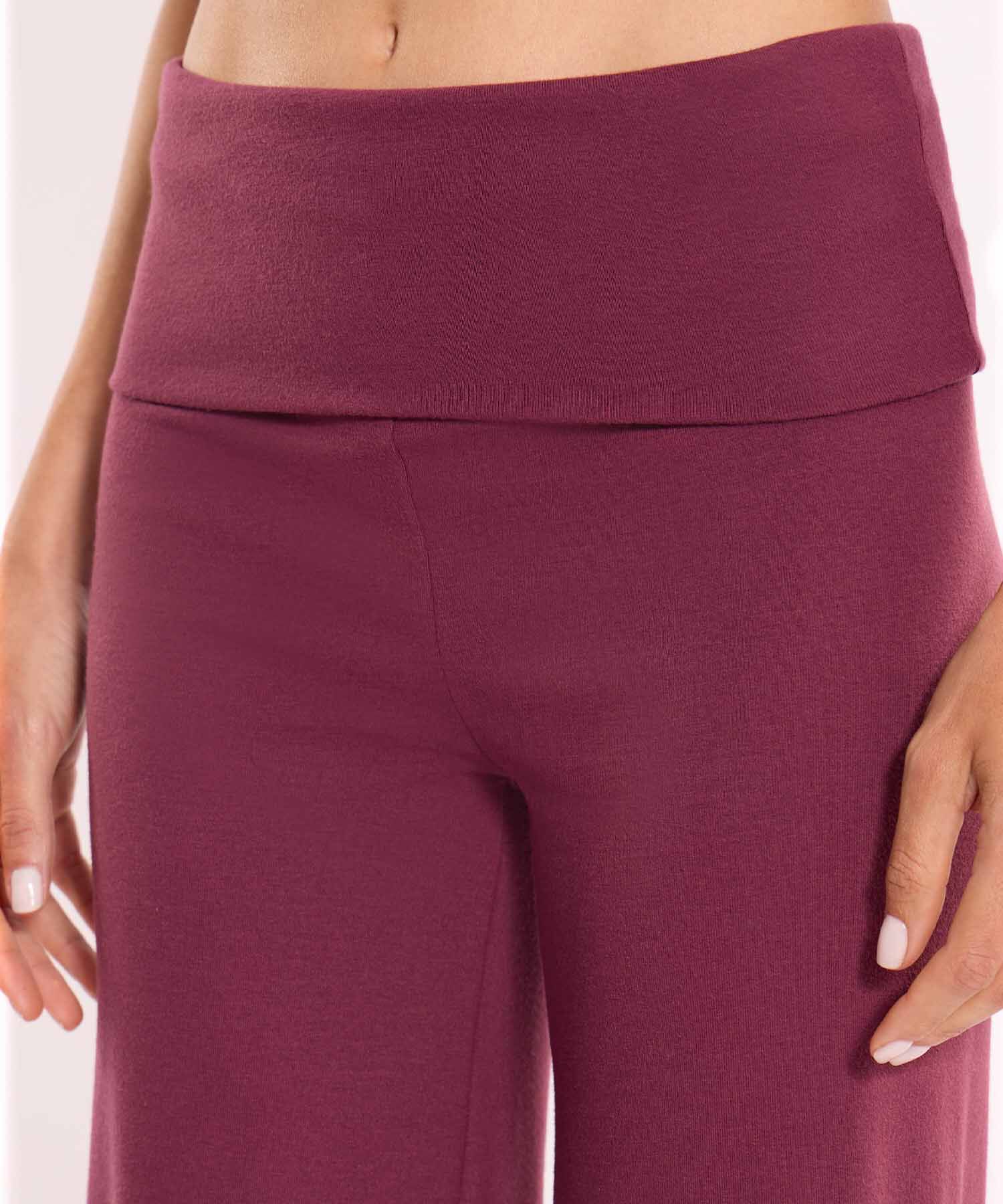 Pantalon Para Mujer Vino