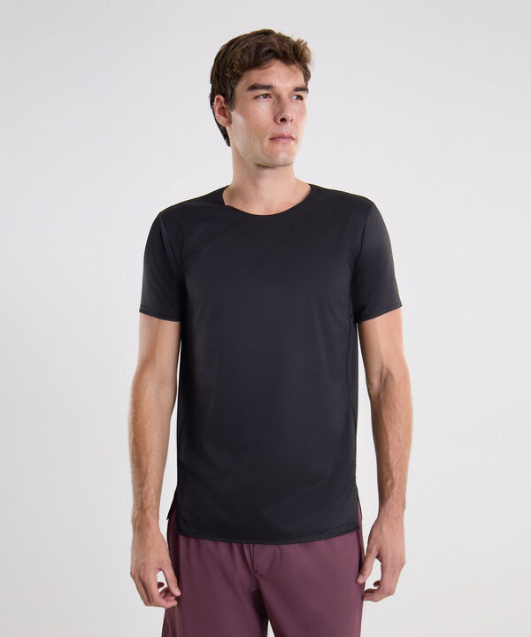 Camiseta Para Hombre Negro