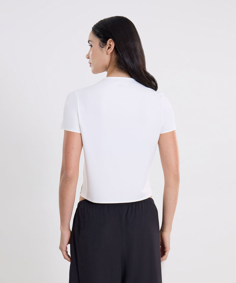 Camiseta Para Mujer Blanco