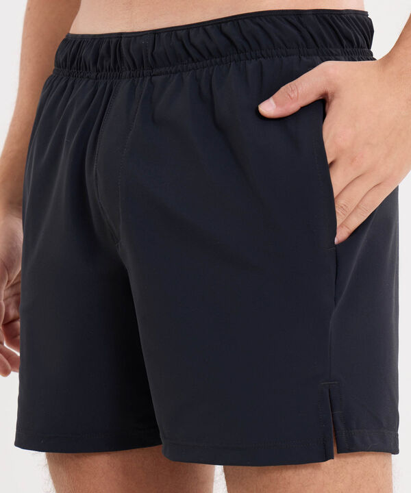 Short Para Hombre Black image number null