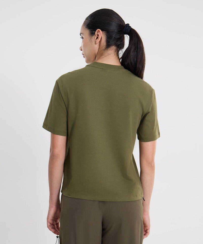 Camiseta Para Mujer VerdeOliva